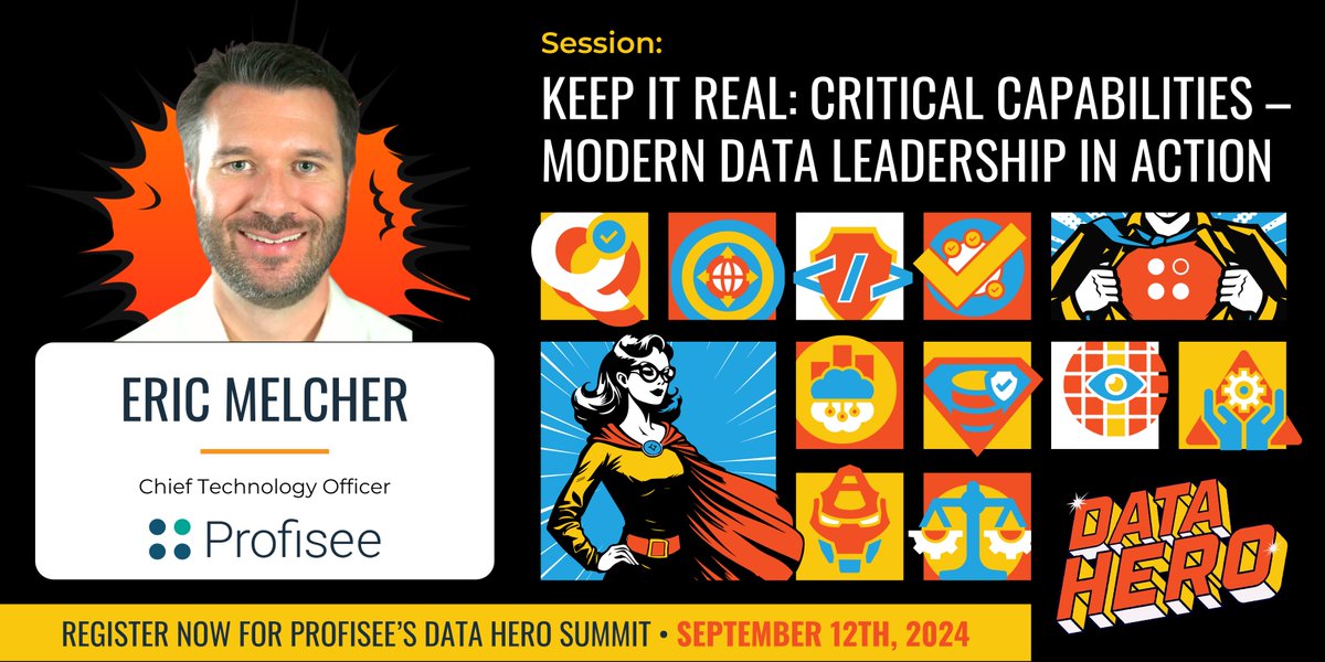 🚀 Calling All Data Heroes! 🦸‍♂️

Join us at the 2024 Data Hero Summit for the session, Keep it REAL: Critical Capabilities – Modern Data Leadership in Action, hosted by Profisee's CTO Eric Melcher and VP of Product Management Greg Jones. 

Register now  👉 ow.ly/jrle50T4WnH