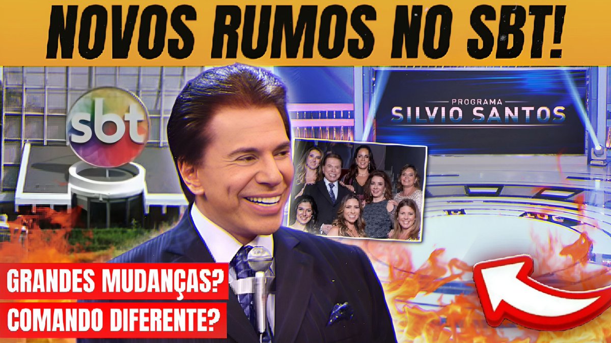 bastidoresdm's tweet photo. 🚨 Como será o SBT sem Silvio Santos? Será que as filhas vão conseguir assumir o comando da emissora com sucesso? Nos próximos meses, uma grande reestruturação ocorrerá. Entenda tudo clicando aqui: https://t.co/7zcpASkkO4 👈 https://t.co/8KrogEVUMo