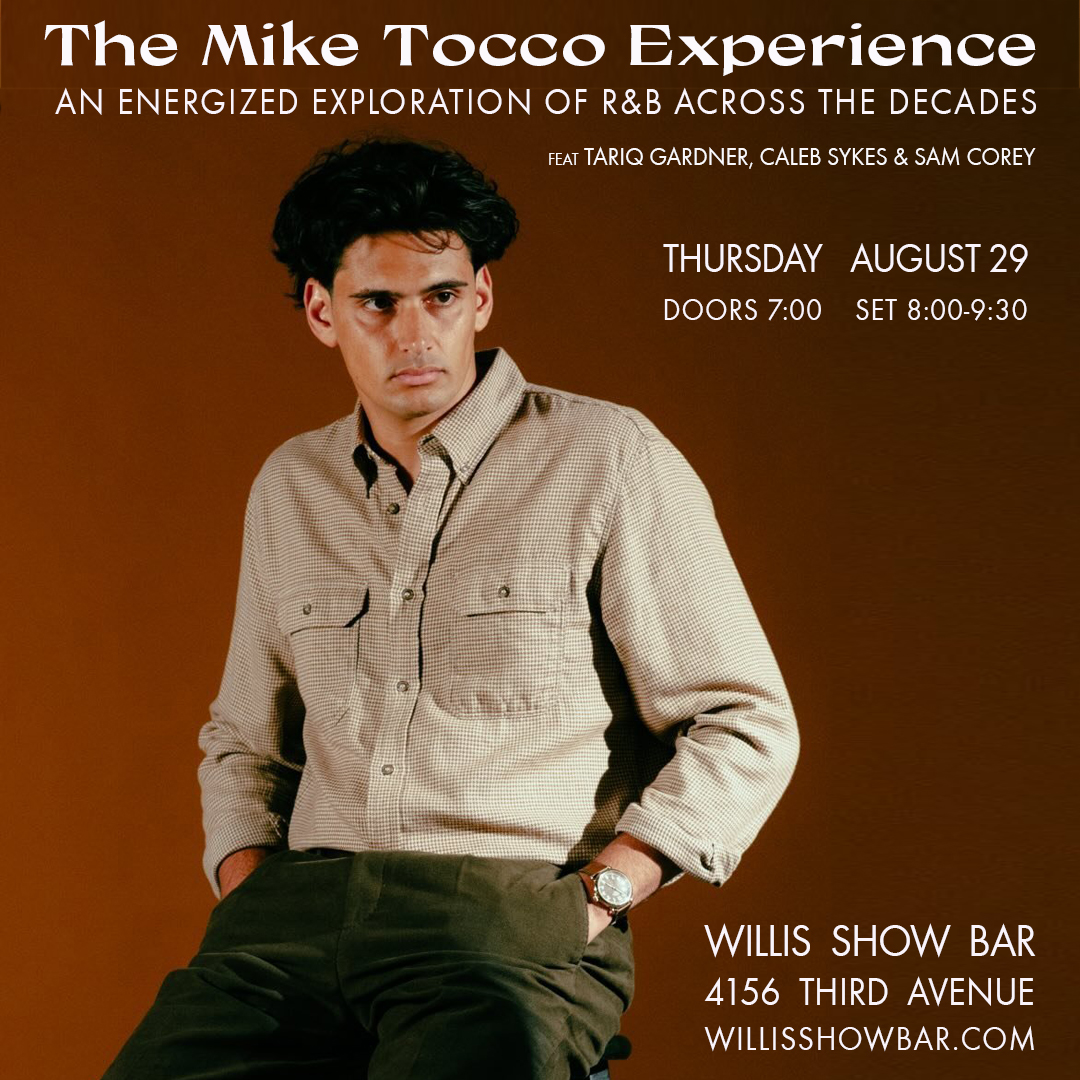 HERE for the concert plans you've been waiting for : Mike Tocco Experience, Redi and more!