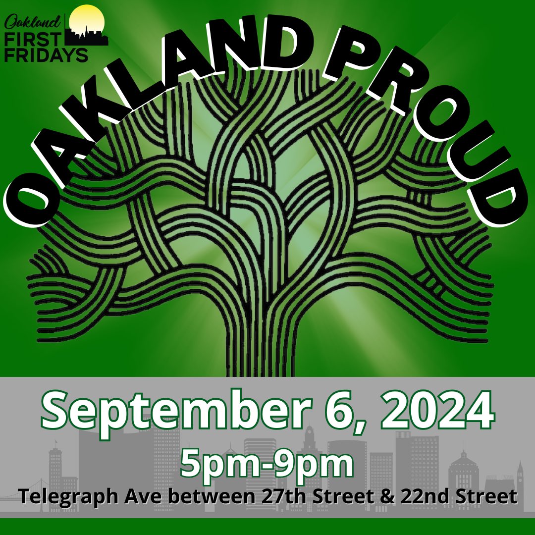 Oakland First Fridays tweet media
