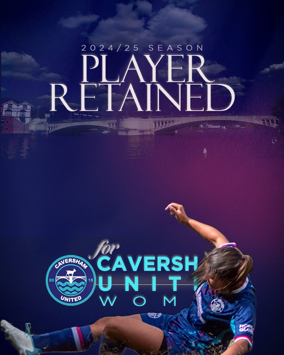 CavershamUtdWFC's tweet photo. ✍️ PLAYER RETAINED ✍️

KATIE DEARLING SIGNS! 

Our flying Right Back, and pre-season hattrick scorer, commits to another season with The Goats! And it couldn’t be a @KatieeDearling photo that involve a slide tackle, right!? 💥

 #WeAreUnited #WomensFootball https://t.co/AX27dbgmKB