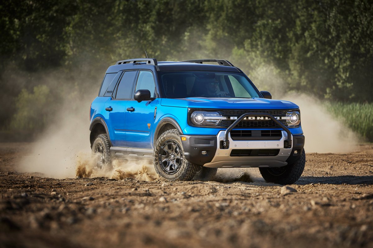FordCanada's tweet photo. The 2025 Bronco Sport is here.

#BuiltWild #FordBroncoSport #2025BroncoSport

US Model shown. https://t.co/6N3JT0sO0i