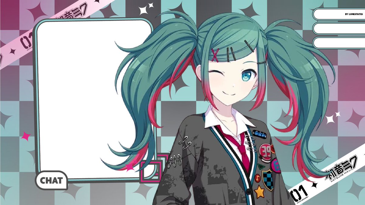 lunestates's tweet photo. idk draw so here's a miku vtuber https://t.co/pWcHneEUwP