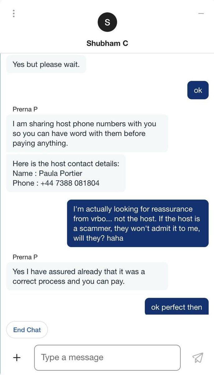 malena_mingrone's tweet photo. DON'T BOOK ANYTHING EVER with @Expedia/@vrbo
After trusting one of their employees who gave us a lot of reassurance, we made a payment which ended up being a scam, and now they’re constantly saying the issue has been escalated and they’ll solve it…. 
Spoiler: NOT. https://t.co/pjOOuGmdKU