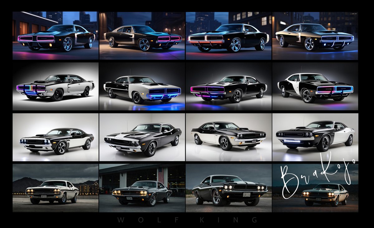 69 Dodge Charger and Dodge Challenger