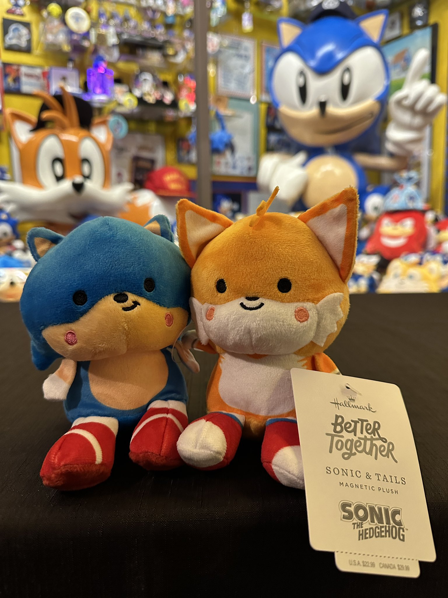 Sonic and tails plush discount
