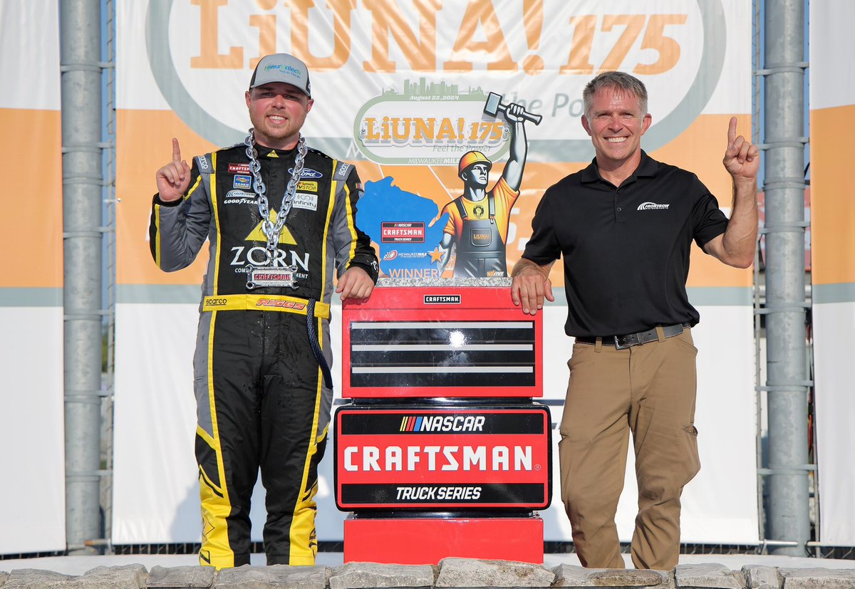 I still can’t believe it. It’s been such a long road to get to this point and I’m so thankful for the journey. A first win will always be the most special. 

From being one of the toughest years of my career then be in victory lane with my guys is something nothing can replace.