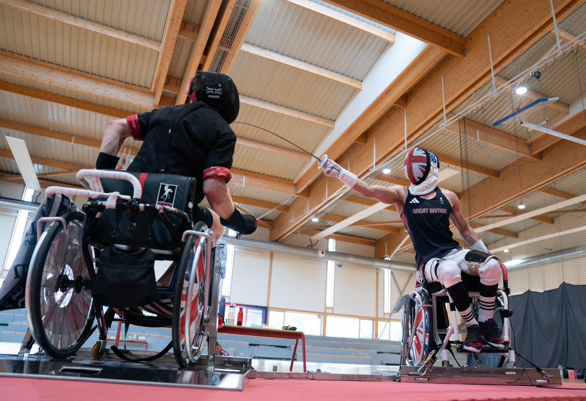 Our Paris 2024 Paralympics prep camp continues. Squeezing the last few moments out the cycle before we enter the village 🇫🇷❤️‍🔥🤝🏼 #paralympics #PARIS2024 #fencing
