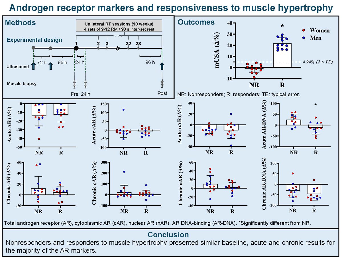Journal of Applied Physiology (@japplphysiol) on Twitter photo #ArticlesInPress, Androgen receptor markers do not differ between nonresponders and responders to resistance training-induced muscle hypertrophy
João G. A. Bergamasco, et al. ow.ly/pOEc50T6S9H
#JAPPL <a href="/DrMikeRoberts/">Mike Roberts</a> <a href="/cleiton_libardi/">Cleiton Libardi</a> #ArticlesInPress, Androgen receptor markers do not differ between nonresponders and responders to resistance training-induced muscle hypertrophy
João G. A. Bergamasco, et al. ow.ly/pOEc50T6S9H
#JAPPL <a href="/DrMikeRoberts/">Mike Roberts</a> <a href="/cleiton_libardi/">Cleiton Libardi</a>