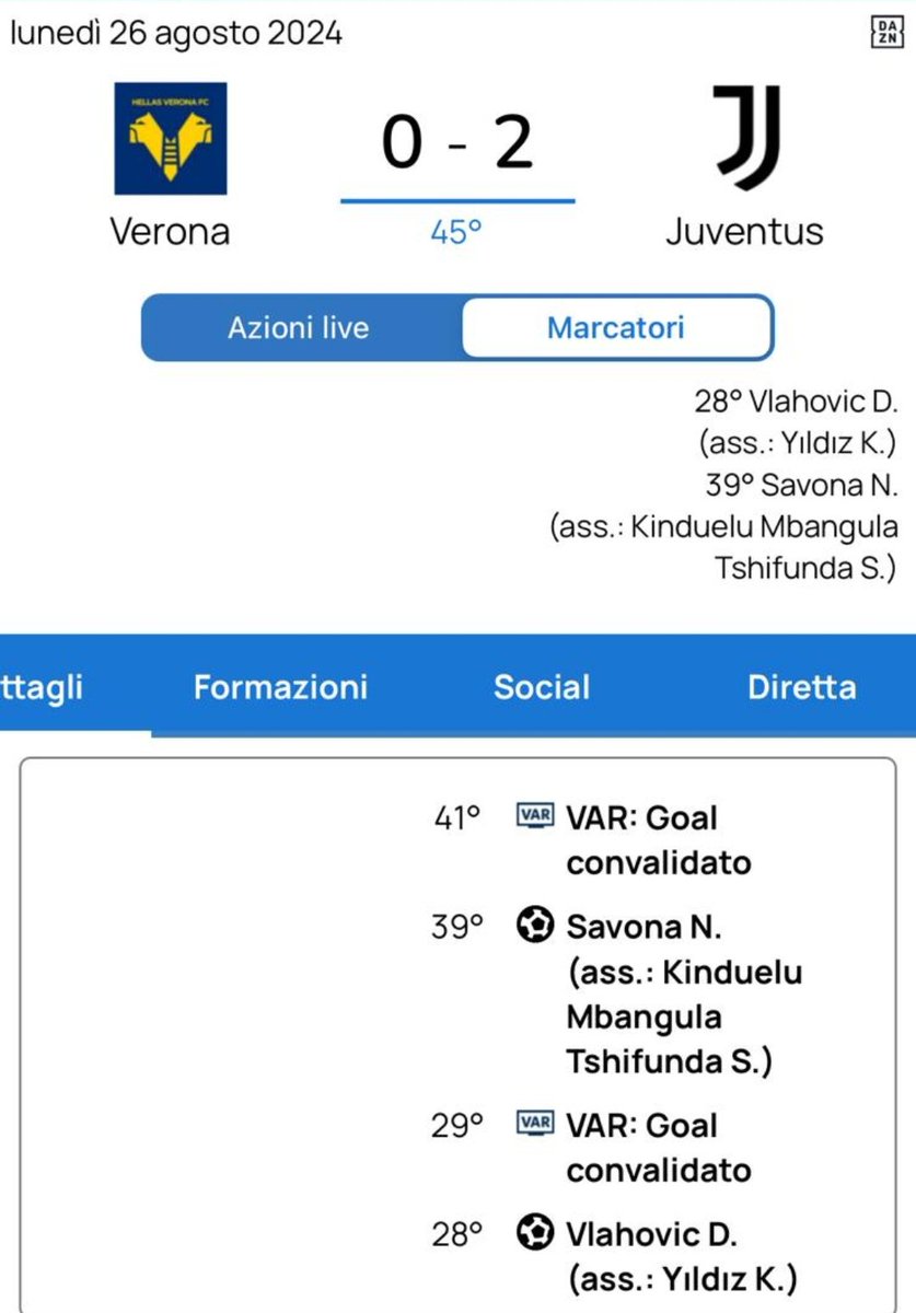 kekko_molise87's tweet photo. Ci sono 2 certezze nella vita :
1. La morte 
2. 2/3  minuti di Check del Var dopo ogni gol della #Juventus.

#VeronaJuventus https://t.co/gF4oKUD3T8