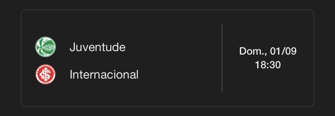 renatojuu2's tweet image. Na vida, temos duas certezas. 

Uma delas é a morte, a outra? 

Inter x Juventude toda semana