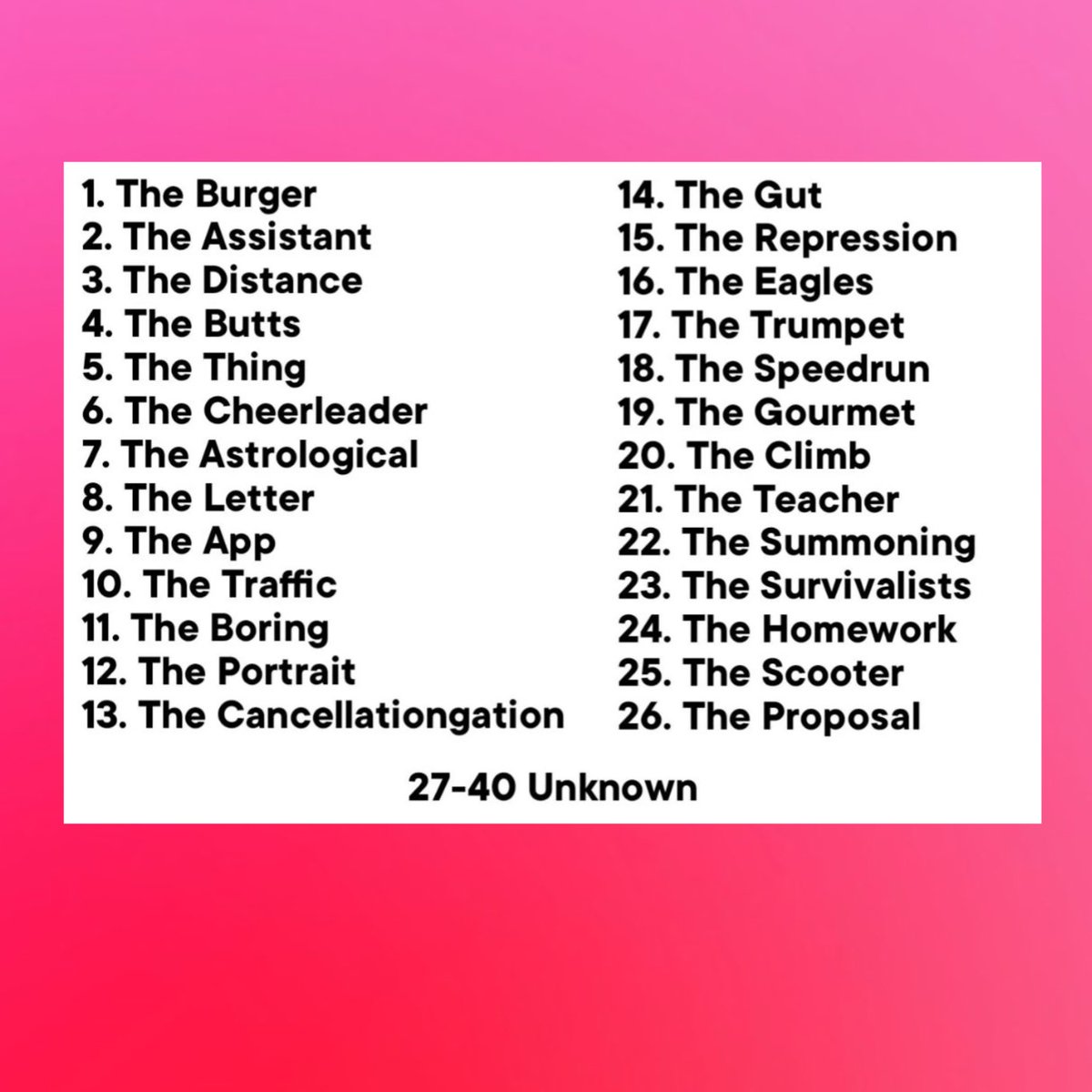 ToonHive's tweet image. The first 26 episode titles of ‘The Amazing World of Gumball’ Season 7 has been revealed. (via EIDR)

The new season is set to premiere on Cartoon Network and Max soon in 2025-2026.