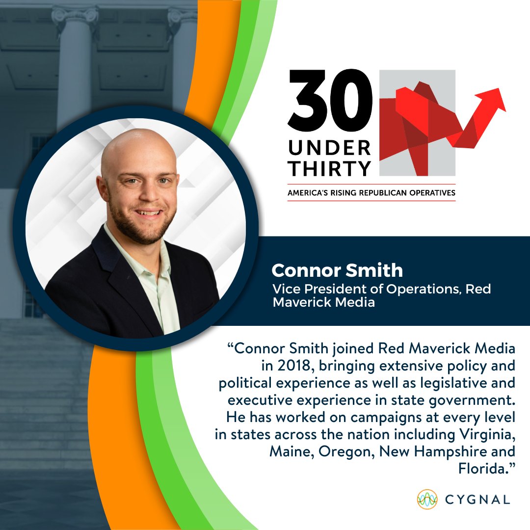 Congratulations to Connor on his recognition from <a href="/cygnal/">Cygnal Polling & Analytics</a>! Well deserved!