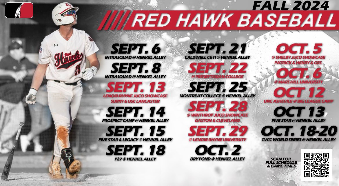 🚨🚨🚨Fall schedule release: looking forward to a good and competitive fall! 
D1 opponents: 2 
D2 opponents: 2
NAIA opponents: 1 
JUCO opponents: 1 
Showcase teams: 4 
JUCO Showcase: 3 
#thevalley