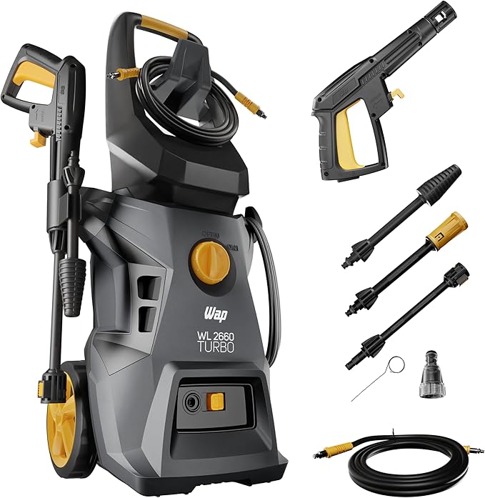 LAVADORA DE ALTA PRESSAO, ESSA LAVA ATE ALMA SEBOSA

WAP Lavadora de Alta Pressão WL 2660 Turbo 1800W com Aplicador de Detergente e Mangueira Desobstruidora 127V

De: R$1.294,10
Por: R$943,80

amzn.to/3MjNIjs