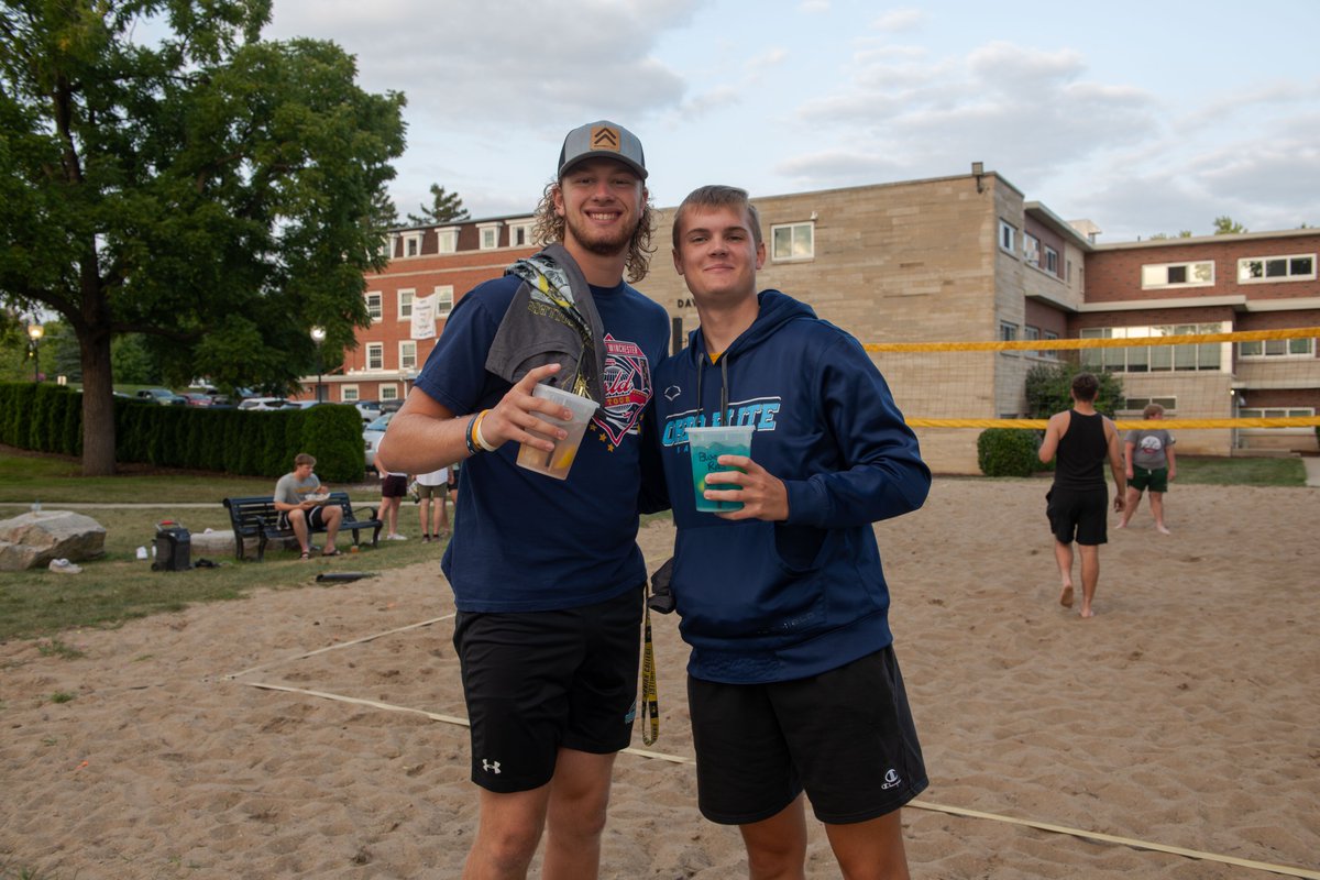 AdrianCollege's tweet photo. What a night at the Quad Mingle! Freshmen came together for games, good food, and great times. Kicking off the semester never felt so good!
...
All photos from Welcome Week can be found at https://t.co/IPDSdkXzx7

#GDTBAB #AdrianCollege #BulldogProud #HigherEducation #HigherEd https://t.co/VJWm9IZ2yz