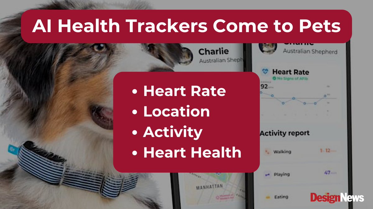 Celebrate #NationalDogDay with the latest in pet tech! Invoxia, which launched the Invoxia Smart Dog Collar in 2023, has introduced the Minitailz Smart Pet Tracker.

Learn more about the new device here: utm.io/uhn3B