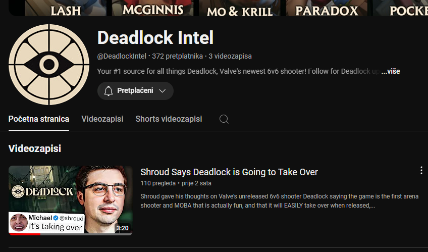 shadeoforb's tweet photo. @IntelDeadlock Subbed Code: 347145045 https://t.co/au8FRekdzu