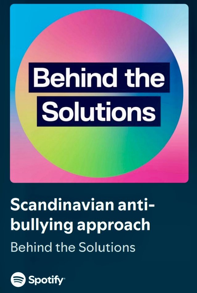 Episode 3 of Behind the solutions is out 🔥✨🎊⚡️🎧🎤🎶 … I talk with <a href="/d_a_robson/">David Robson</a> about his work, specifically a piece in which he investigated what works to prevent #bullying
Tune in on #Spotify to hear more ✨

open.spotify.com/episode/1h85gS… need to My