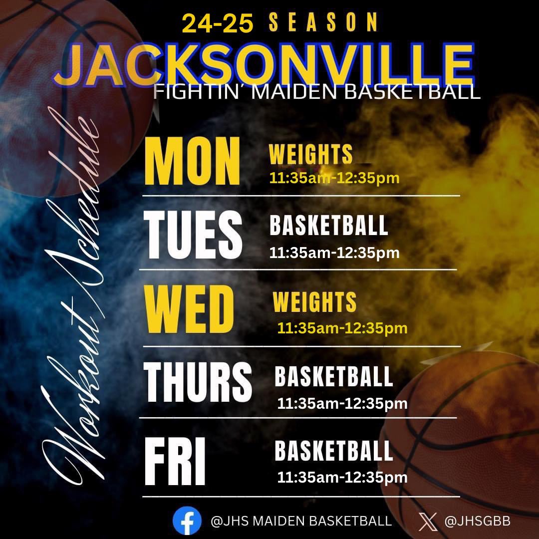 JHSGBB's tweet photo. Women’s Basketball Coaches! Come check us out! 

SR G/SG/F @kiahcox_1 
SR G/PG/SG @KayLeeboyd06 
SR G/SG @TrunijahB 
SR F/C @MarquiciaRobert 
SR G/SG @SaKiyaAnderson4 
JR PG/G/SG @TiaFuller2026 https://t.co/vvH1Uj4YVH