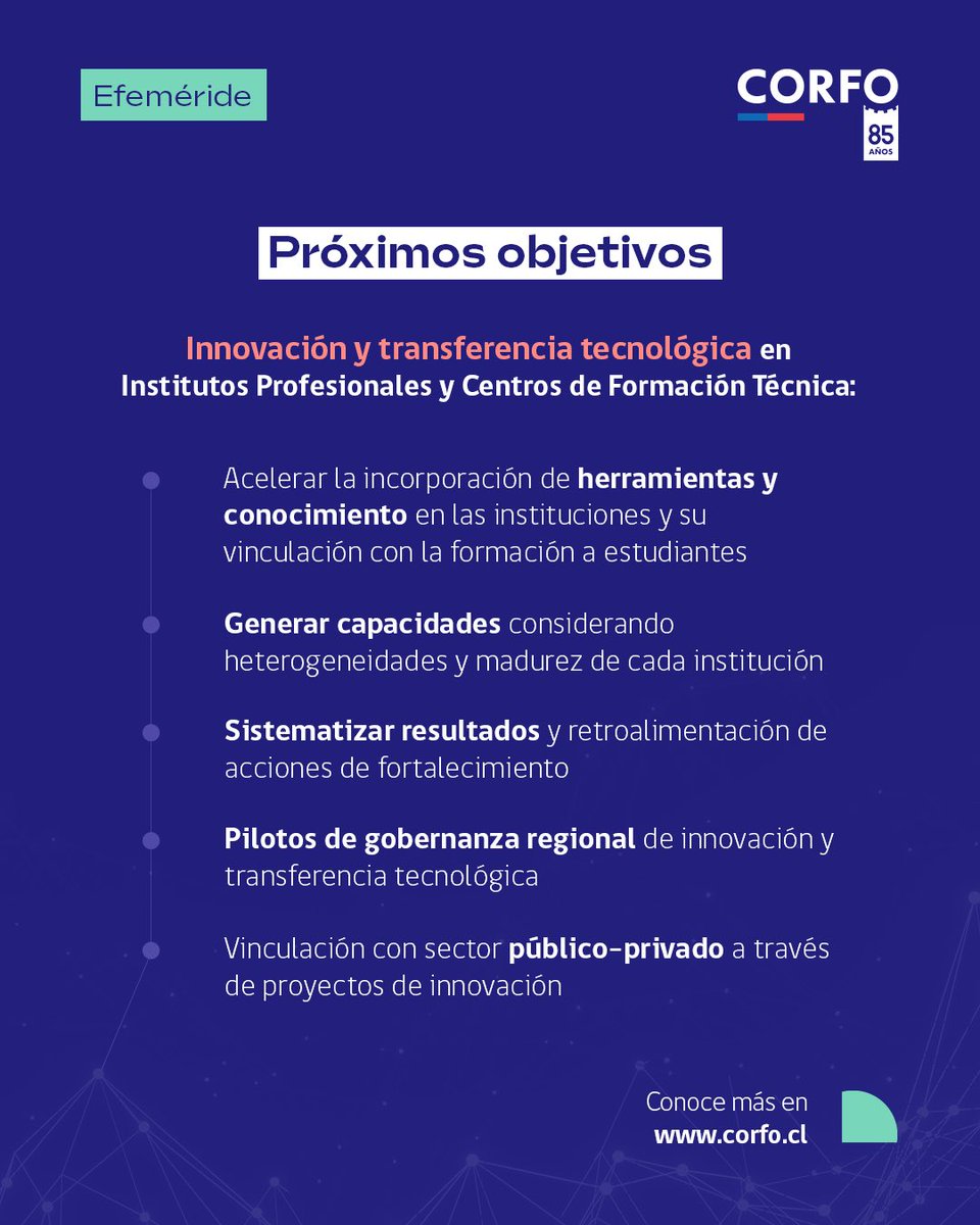 En el Día de la Educación Técnico-Profesional te invitamos a conocer más sobre el programa IP-CFT 2030 del <a href="/Mineduc/">Ministerio de Educación</a> y <a href="/Corfo/">Corfo</a>. Juntos buscamos fortalecer las capacidades y talentos ante las necesidades de la Transformación Productiva del país