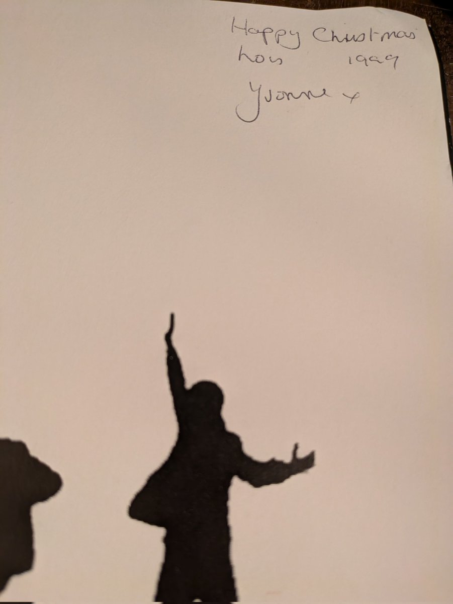 Had to pick this up from a used book shop recently.

I'm only up to 'Not a Second Time'....

 What a nice Christmas present Yvonne bought for Lois in 1989. 

#Beatles #Beatleslyrics #lyrics