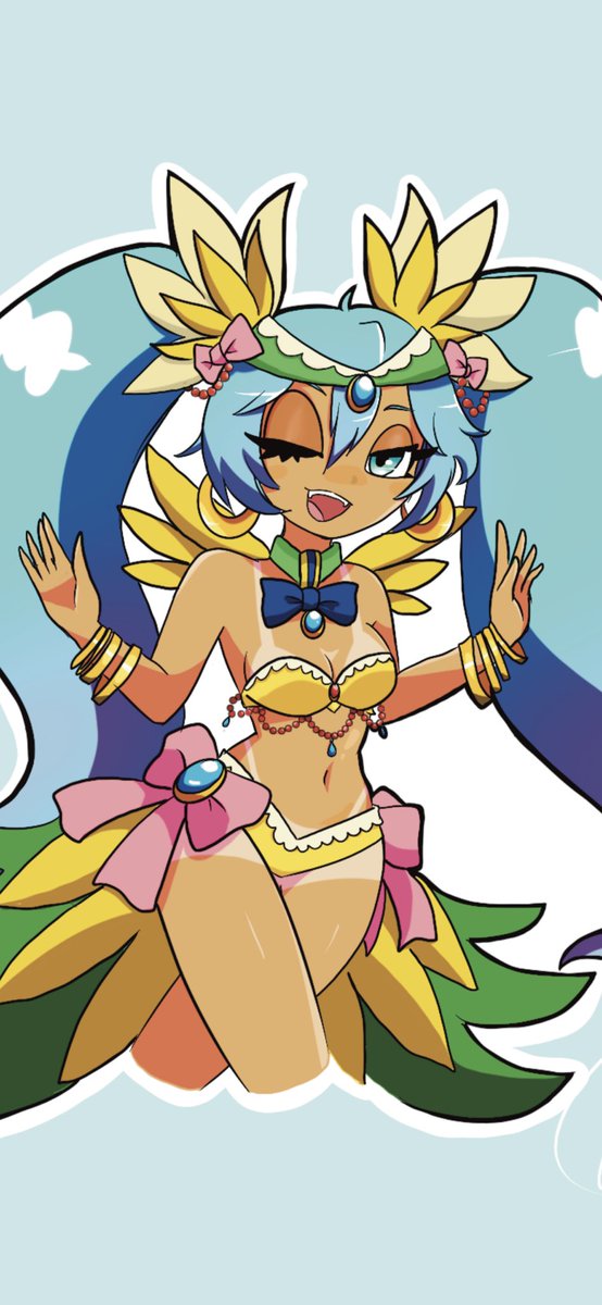 kitty_alpine's tweet photo. #brazilianmiku is living in my head rent free. Art by me. Aka kittyninja_doodles on instagram. https://t.co/sU0ox809A7