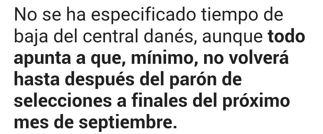 La baja de Christensen, según "fuentes del club" entre uno y dos meses... hasta que han sido 4, justo para inscribir a Dani Olmo. Una más de los trileros.