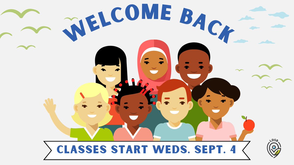The first day of school is almost here. Classes start Wed., Sept. 4. Staff and trustees are excited to welcome students and families to a new year of discovery and fulfillment. Schools are open this week to assist with schedules, registration and more. We can't wait to see you.
