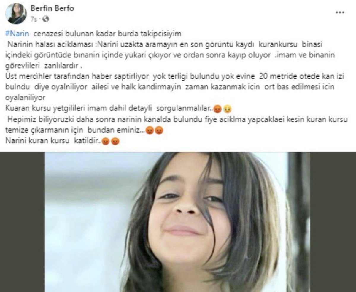 Bu gerçek mi??????
#NarinGüranNerde