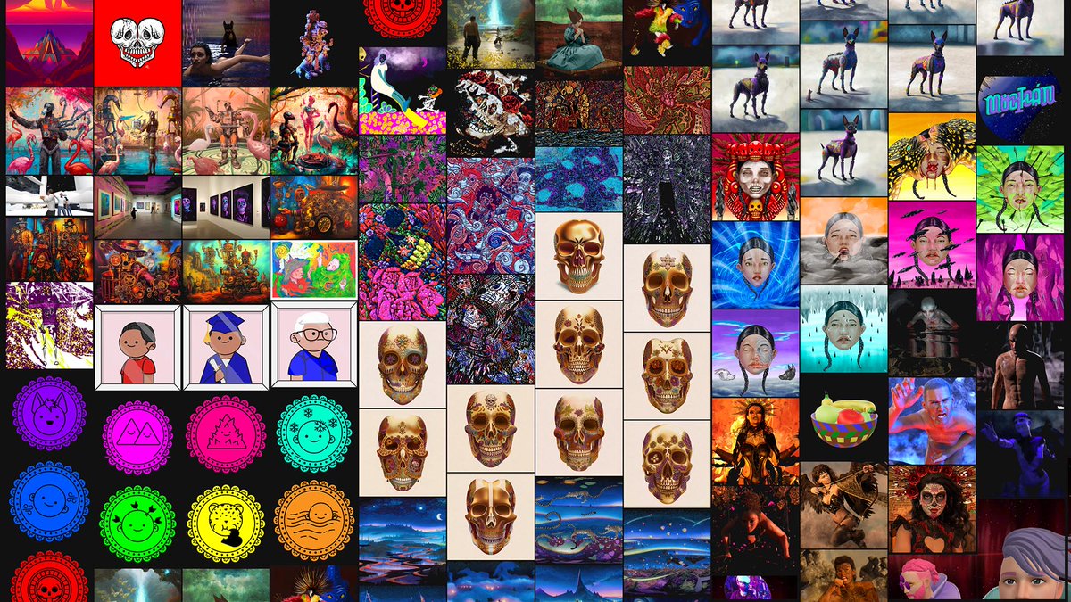 Drop Colectivo No.5 #CaminoAlmictlanNFT, 2022

NFTs objkt.com/@nftianguis

Drop Info nftianguis.com/caminoalmictla…