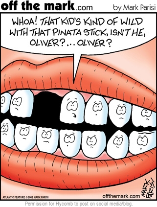 MedfordSmiles's tweet image. #TodaysFunny 😂 Humor aside, accidents do happen. That's why we are here to help. And losing a tooth can be serious so get in touch with us right away if it happens.

🤗 The Hillcrest Family Dentistry Team

#LostTooth #DentalHumor #pinata
