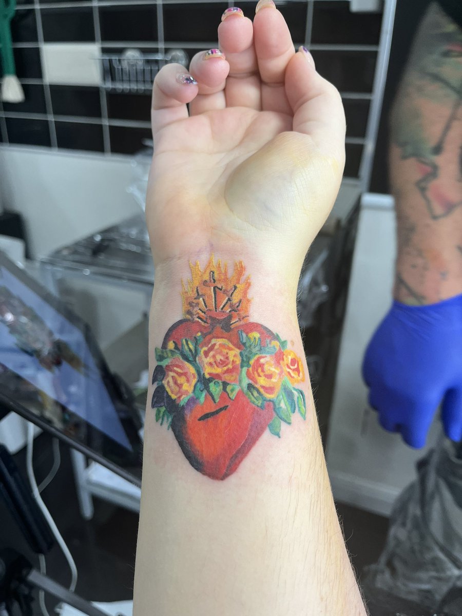 Before and after! #immaculateheartofmary