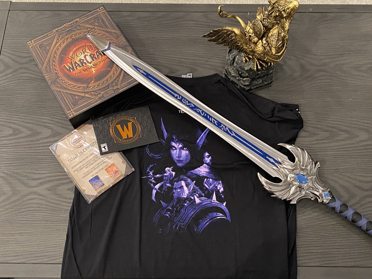 #TheWarWithin launches today! While my 5-year anniversary with <a href="/Blizzard_Ent/">Blizzard Entertainment</a> isn't until Oct, I wanted to celebrate it and the awesome work my team has done. 

From KY, to TX, to CA: every trial and tribulation has been worth it to work with such amazing people on this epic game!