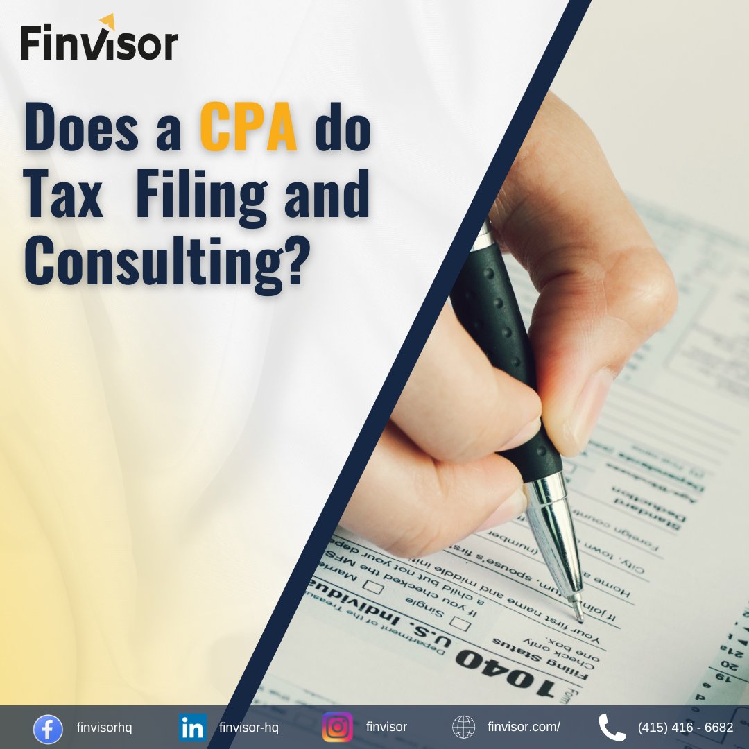 Question: Confused about filing your taxes?  .
Answer: <a href="/FinvisorHQ/">Finvisor</a> CPAs can help! Learn about our tax filing and consulting services and navigate tax season with confidence.

Check out the full article on our website: finvisor.com/cpa-tax-filing…

#taxtipsandtricks #financialplanning