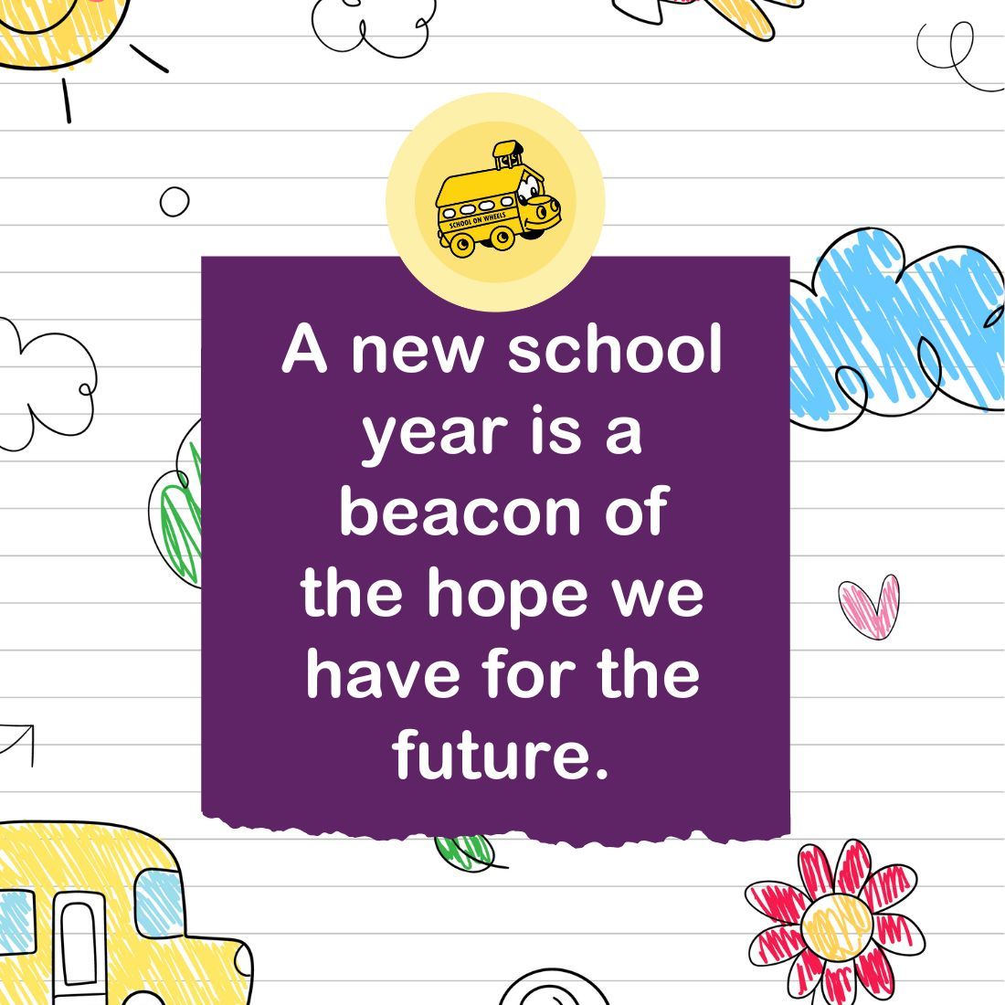 Wishing all students a great school year! 📚 ✏️ 🍎