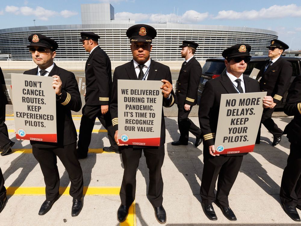 Air Canada potential pilots' strike would ground 1,000 flights a day. How worried should Canadians be? ottawacitizen.com/news/air-canad…