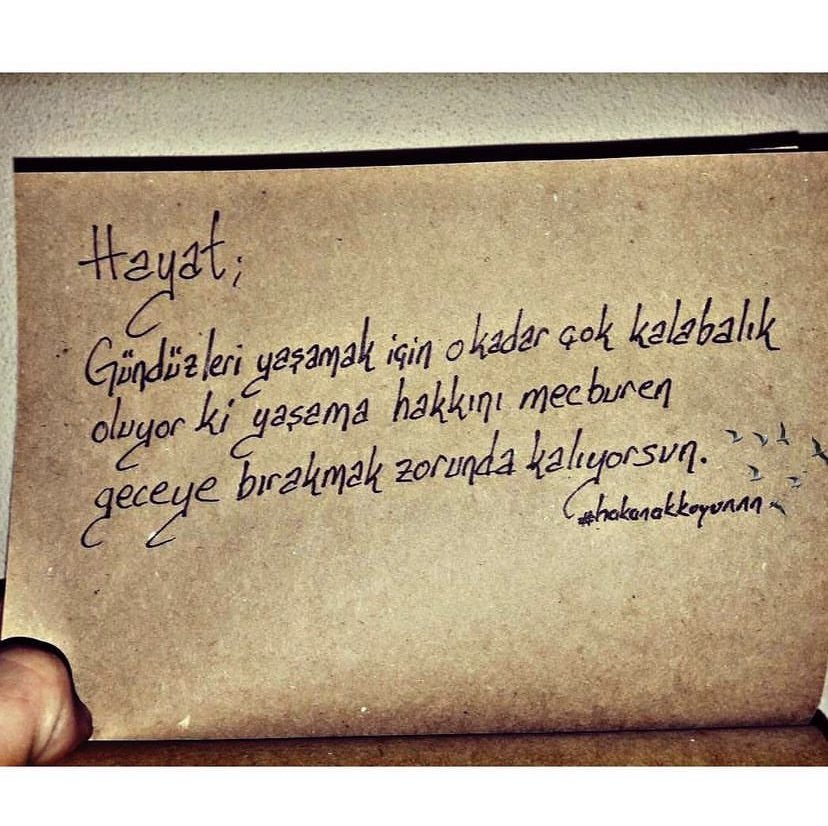 “Sade bir hayat, insanın hayali olmamalıydı.”