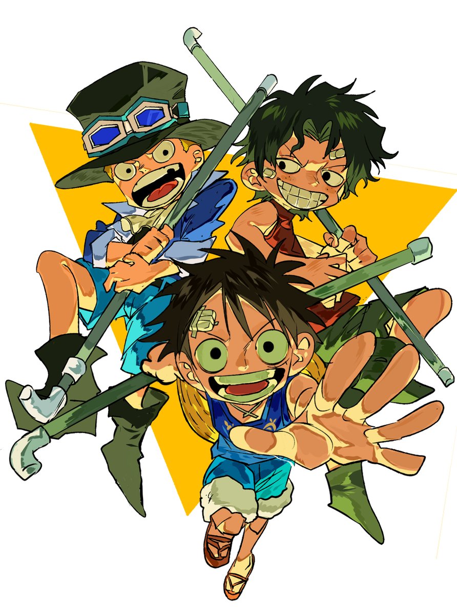 #ONEPIECE1124 #luffy #Ace #Sabo