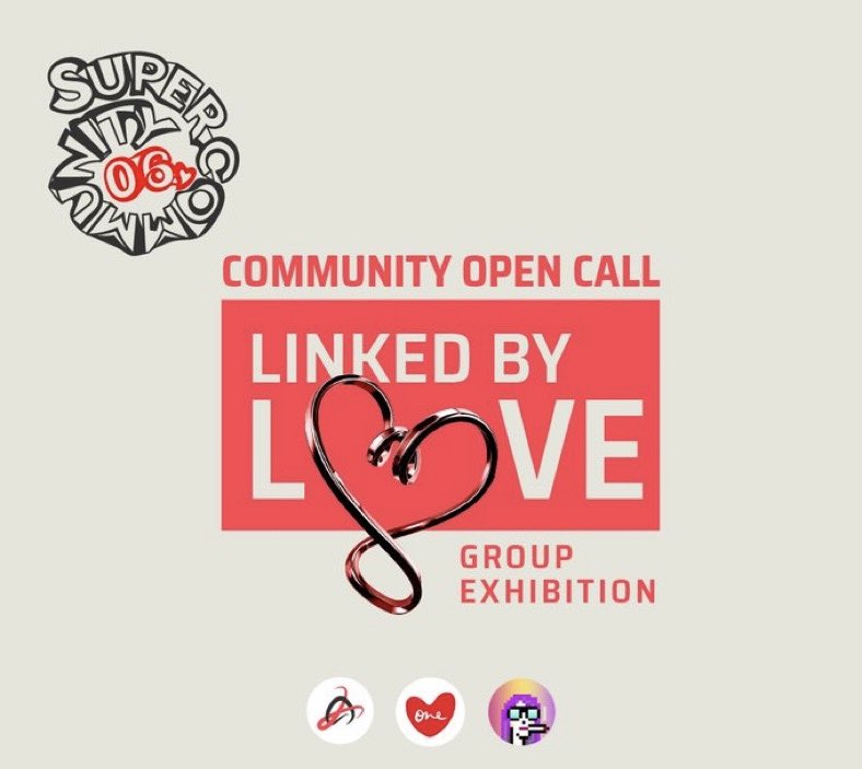 🚨 Open Call! 🚨

The Polygon Alliance is looking for 6 artists to showcase during SUPERCOMMUNITY 06 in <a href="/oncyber/">ᴏɴᴄʏʙᴇʀ</a> with <a href="/OneLoveArtDAO/">One Love Art DAO</a> &amp; <a href="/LinkedByArt/">LinkedByArt - SUPERCOMMUNITY</a>. 

Submit an artwork that represents love, unity &amp; community by August 28th, 12pm EST.⬇️

Let's show there's no HEART without ART!