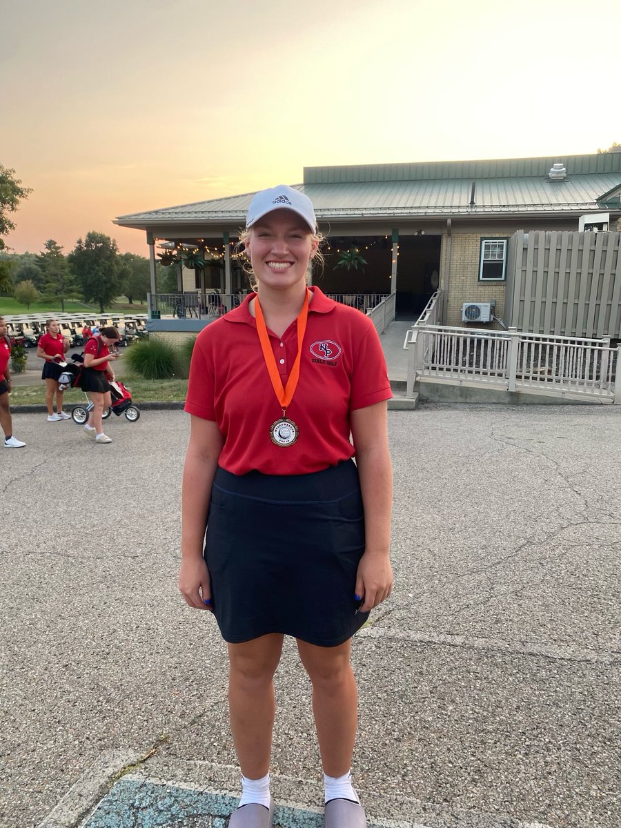 Athletics_NPHS's tweet photo. Olivia Jackson finished 4th at the Meadowbrook invite with an 84 https://t.co/VvXZ2Mn13b