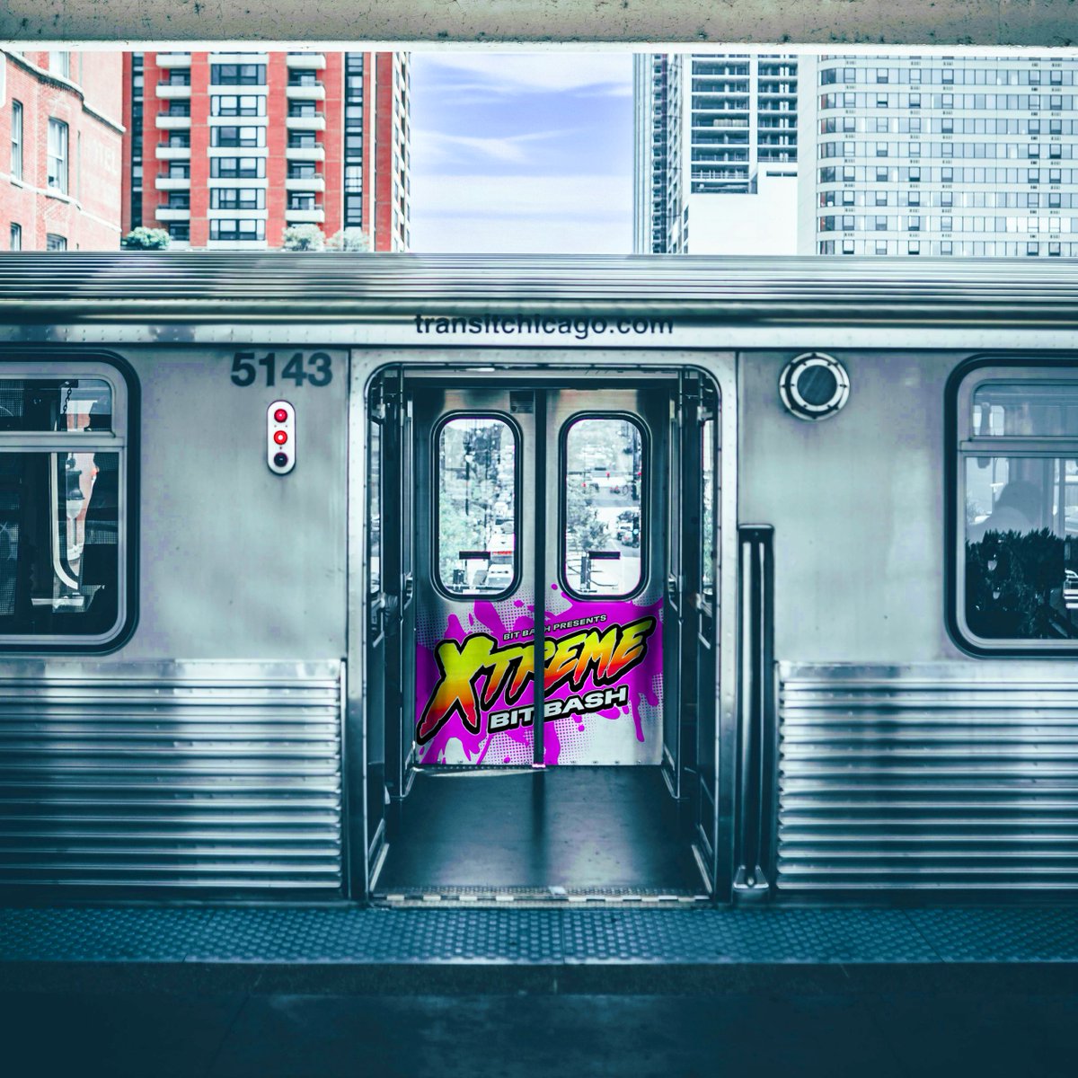 BitBashChicago's tweet photo. LET'S RIDE. Grab your ticket, spread the word! The raddest, baddest, all-out slammin' games festival is THIS SATURDAY and ya ain't gonna wanna miss it. 

Art, music, events, and more Chicago-made games than your brain can handle.

Are YOU Xtreme enough??
https://t.co/wo3P5BIvQj https://t.co/cSCFumppkl
