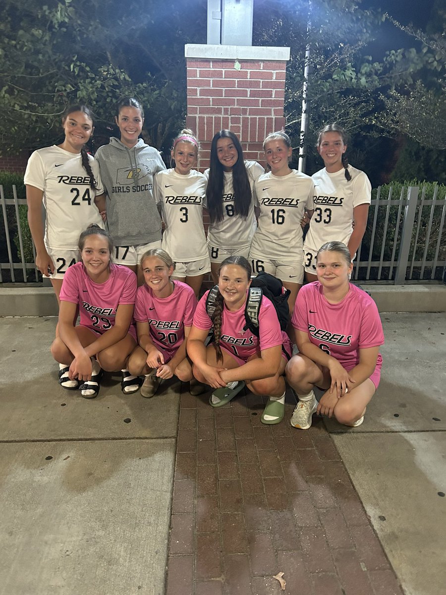 Girls win 8-0 in Section 4 2A semi-finals. Championship Wednesday at 7:00 pm EST at Russell Co. Vs the winner of Taylor Co. &amp; Marion Co.
8 goals and a clean sheet. Well done ladies!
#BEHEROIC
#REBELSFOREVER