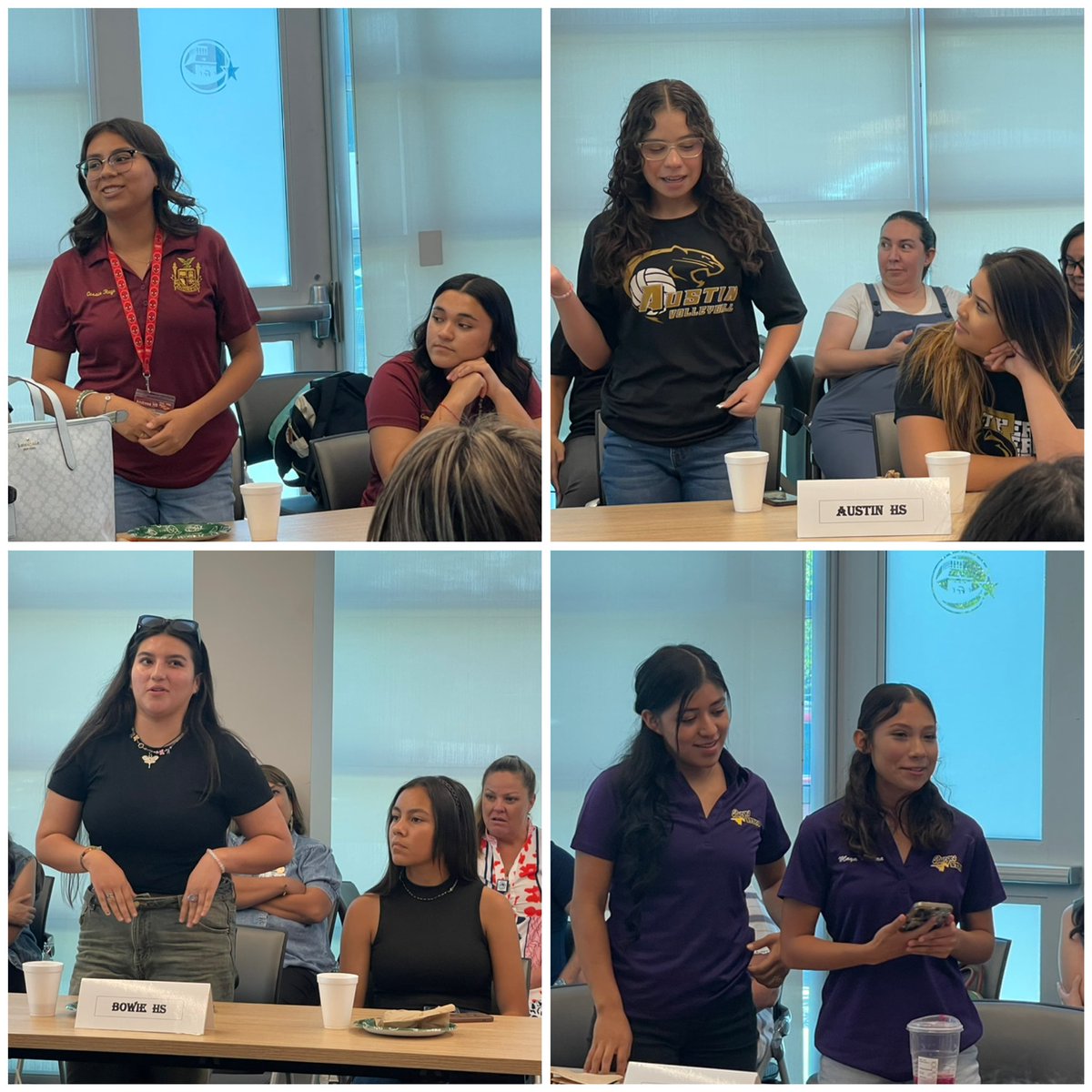 SarahVenegasEdD's tweet photo. The future is BRIGHT in the hands of these amazing young leaders! We loved hearing their plans to improve their campuses and be actively involved in ensuring ALL @ELPASO_ISD students are inspired and empowered to thrive.
๐ซ #ItStartsWithUs
๐คฉ#StudentLeadershipMatters https://t.co/4DGTRM4rpI