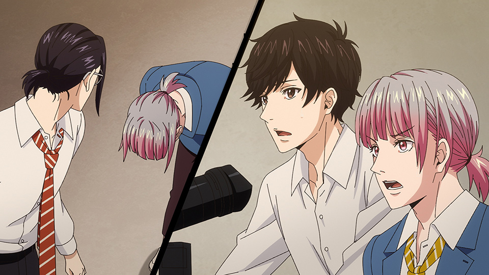 fangirlgenradio's tweet photo. #FangirlNews: Liberados adelantos y sinopsis del próximo episodio del #anime #BL "#TwilightOutOfFocus"

Toda la info y galería completa AQUÍ ⏩⏩ https://t.co/FrzM7eFCVl

¿Qué les parecen las imágenes? ¿Les está gustando la pareja terciaria?

#TasogareOutfocus #MidnightMonologue https://t.co/yjTJcQuDZ6