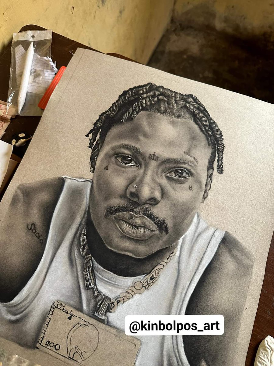Kinbolpos's tweet photo. I drew @asakemusik
#Asake ybnl Asake lunguboy #asakeconcert #olamide Olamide ybnl fireboy https://t.co/Or9wQ0SHGe