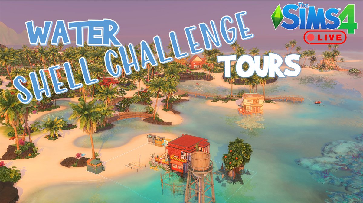VelvettBYT's tweet photo. The #WaterShell challenge tours are out now on Youtube if you weren't able to make the stream.
Link: https://t.co/sboHMxo1m5
Seriously, what amazing builds - I was blown away!!!!
#Sims4 @TheSims #ShowUsYourBuilds https://t.co/ncUao4e2Ap