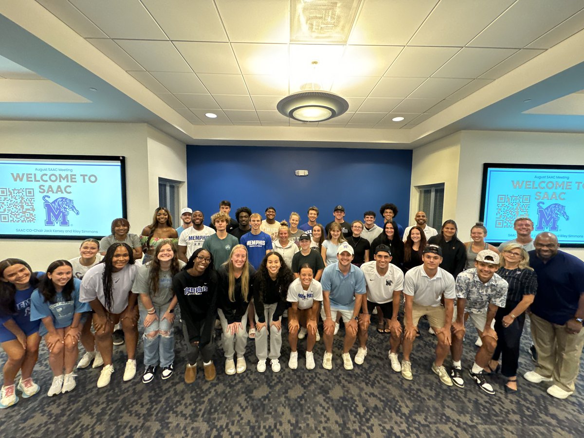 Happy First Day of School &amp; Happy First SAAC Meeting! 

We’re looking forward to another year of leadership and fun with this group Ⓜ️