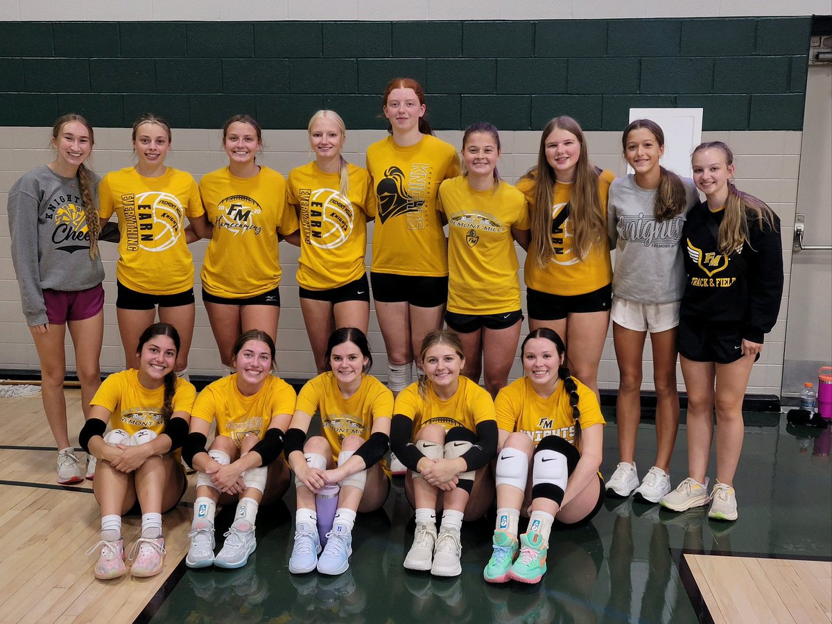 Scrimmages vs Clarinda, Riverside and @ St.Albert to kick off the season. We are ready for our first game Thursday!!