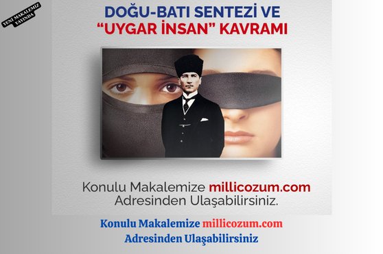 MilliMakale's tweet photo. https://t.co/VNn4Hz9tED
DOĞU-BATI SENTEZİ VE “UYGAR İNSAN” KAVRAMI
#doğu #batı #sentez #uygar #insan #kavram #maneviyat #madde #menfaat #batı #duyu #duygu #matematik #Hamas #GazzeDirenişi #FilistiniUnutma #millimakale https://t.co/6X5WN630P4